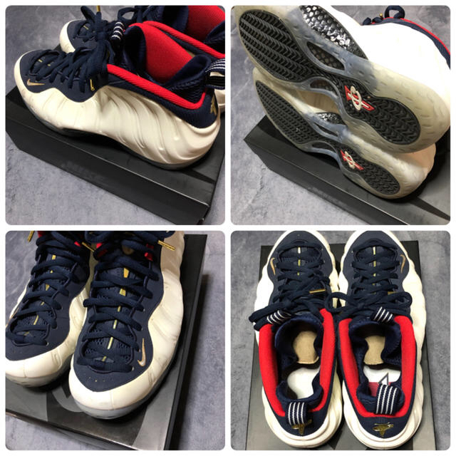 NIKE(ナイキ)のAIR FOAMPOSITE ONE PRM OLYMPIC オリンピック メンズの靴/シューズ(スニーカー)の商品写真