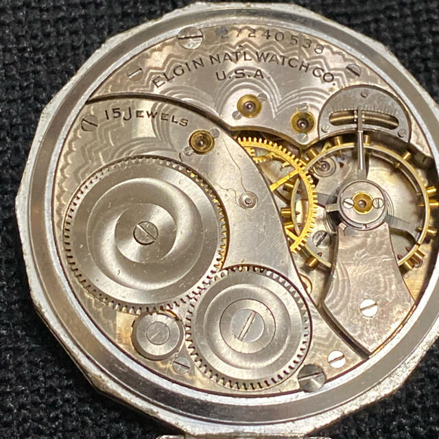 ELGIN(エルジン)のエルジン懐中時計1923年製稼働品 メンズの時計(腕時計(アナログ))の商品写真