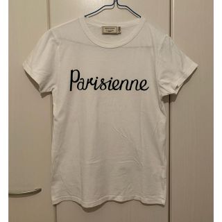 メゾンキツネ(MAISON KITSUNE')のメンゾンキツネ　Tシャツ　parisienne (Tシャツ(半袖/袖なし))