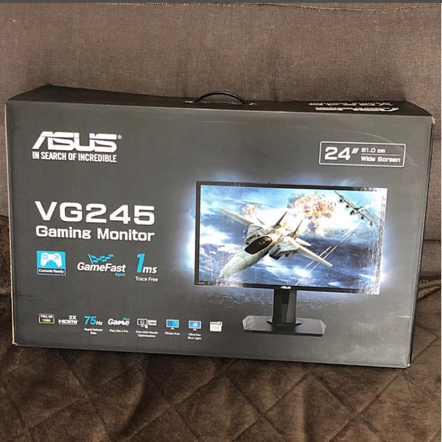 ライトニングボルト ASUS VG245H 24インチ ゲーミングモニター