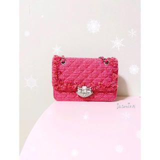 パルフェレーヌ♡ビジュー付きツイードバッグ♡レディー　エミリアウィズ　リエンダ(その他)