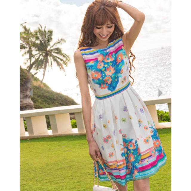 EmiriaWiz - 新品☆Emiria wiz マルチボーダーフラワー EmiriaWiz - 新品☆Emiria wiz マルチボーダーフラワー