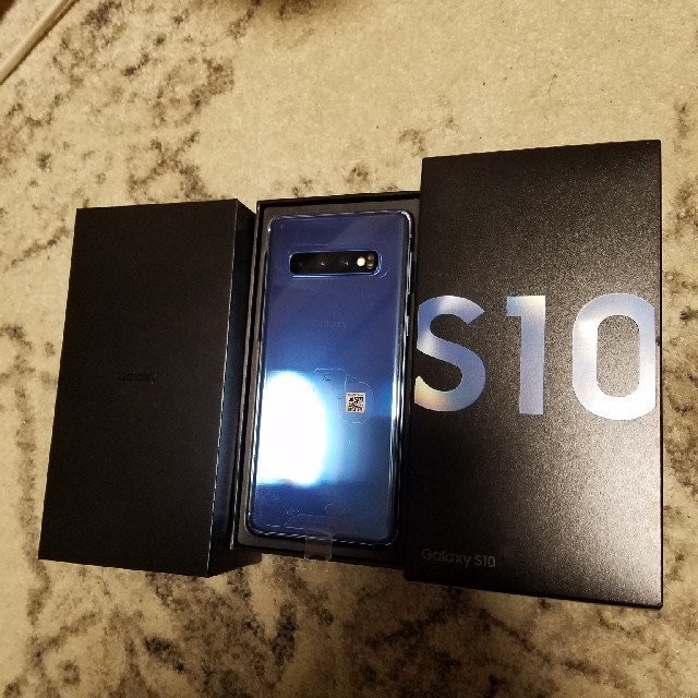 Galaxy(ギャラクシー)のサムスン Galaxy S10 128GB SIMフリー 本体 スマホ/家電/カメラのスマートフォン/携帯電話(スマートフォン本体)の商品写真