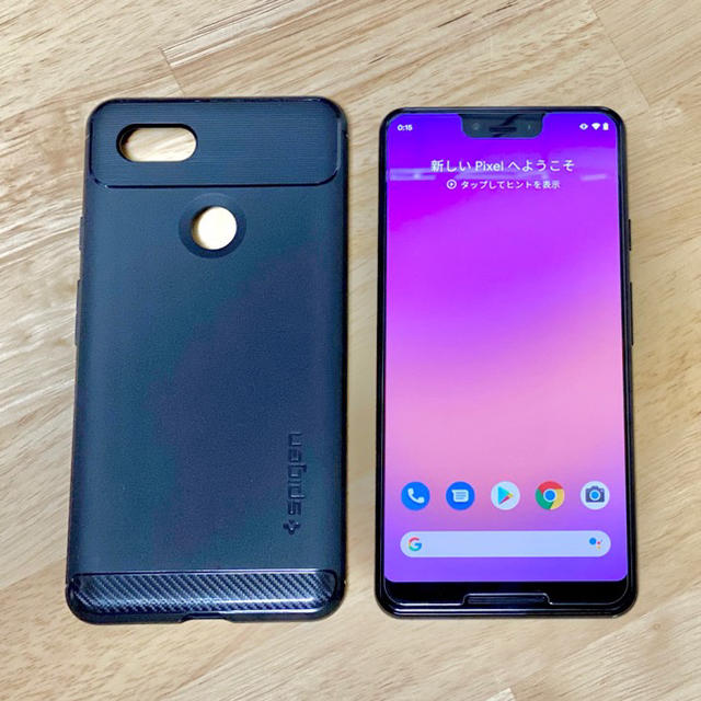 ANDROID(アンドロイド)のGoogle Pixel3 XL 64GB ブラック SIMフリー 指紋認証 スマホ/家電/カメラのスマートフォン/携帯電話(スマートフォン本体)の商品写真