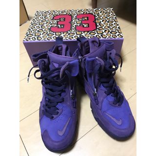 ナイキ(NIKE)の正規品　Kith × Air Maestro 2  Purple(スニーカー)