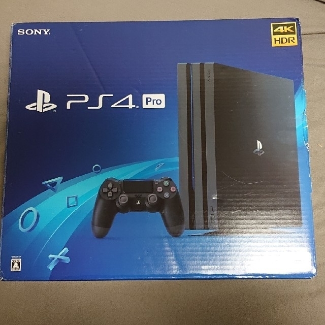 SONY PS4 プレイステーション4 pro 1TB 美品 メーカー保証有りエンタメ/ホビー