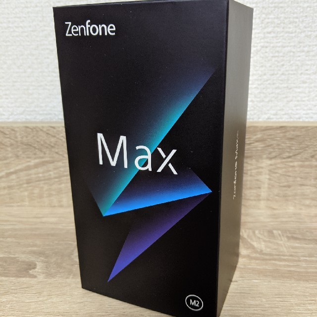 送料込 新品未開封ZenFone Max (M2)スペースブルー SIMフリー