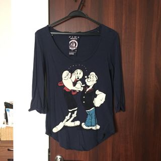 ザラ(ZARA)のZARA☆ポパイロンT(Tシャツ(長袖/七分))