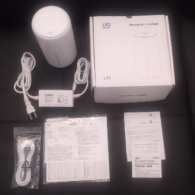 au Speed Wi-Fi HOME ホワイト L02 HWS33SWA