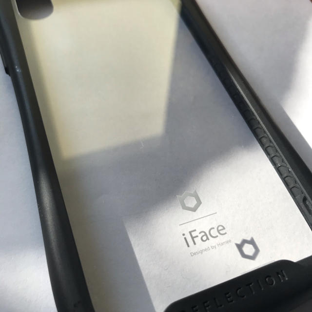 iface iphone X用　REFLECTION ブラック スマホ/家電/カメラのスマホアクセサリー(iPhoneケース)の商品写真