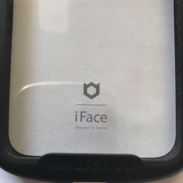 iface iphone X用　REFLECTION ブラック スマホ/家電/カメラのスマホアクセサリー(iPhoneケース)の商品写真