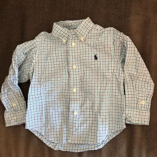 ラルフローレン(Ralph Lauren)のラルフローレン チェックシャツ 24m 90センチ (ブラウス)