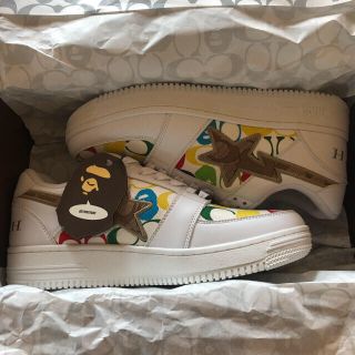 アベイシングエイプ(A BATHING APE)のBAPE coach BAPESTA 28センチ(スニーカー)