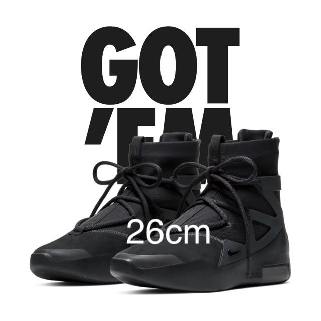 靴/シューズNIKE Air Fear of God 1  26.0cm