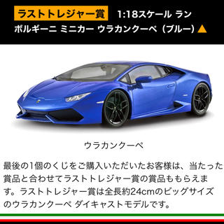 Lamborghini - 値下げ 京商 ミニカーくじ ラストトレジャー賞 ウラカン 