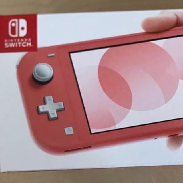 任天堂Switch lite コーラル ピンク　未開封新品