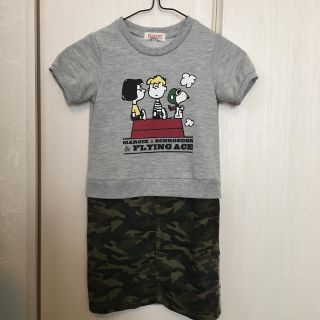 スヌーピー(SNOOPY)の☆値下げしました☆ スヌーピー ワンピース 120cm(ワンピース)