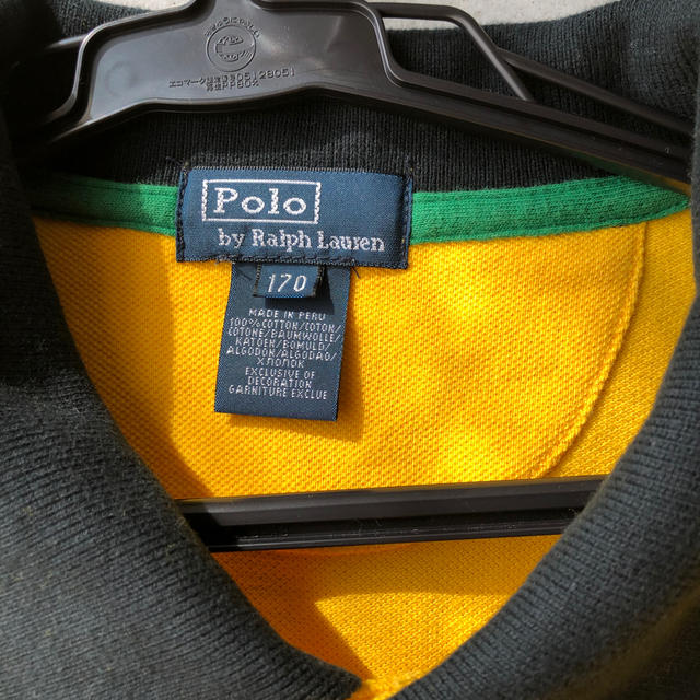 POLO RALPH LAUREN(ポロラルフローレン)の超美品 ボロラルフロールン ポロシャツ 170センチ キッズ キッズ/ベビー/マタニティのキッズ服男の子用(90cm~)(Tシャツ/カットソー)の商品写真