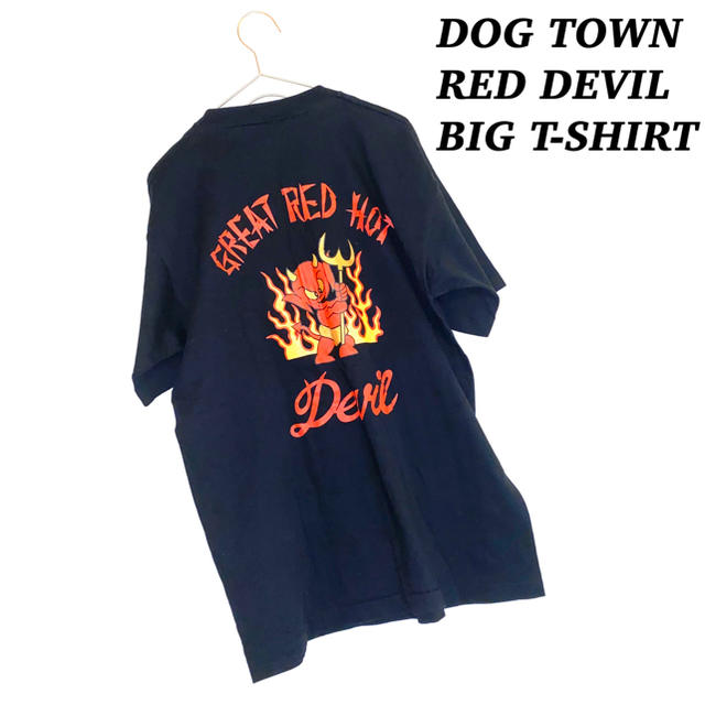 DOGTOWN　ドッグタウン　DEVIL　Tシャツ　シングルステッチ　丸胴