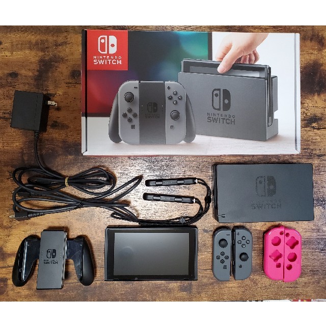 Nintendo Switch JOY-CON グレー 本体  HAC-S-KA家庭用ゲーム機本体