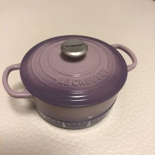 ルクルーゼ(LE CREUSET)のルクルーゼ キッチンタイマー　パープル(収納/キッチン雑貨)