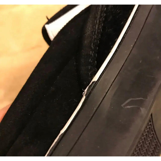 JEANASIS(ジーナシス)の87%OFF☺︎JEANASISスリッポン スニーカー ブラック レディースの靴/シューズ(スリッポン/モカシン)の商品写真
