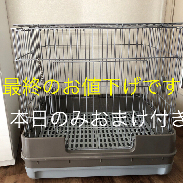 小動物用ケージ『おまけ付き！うさぎさんペレット，給水器の口』