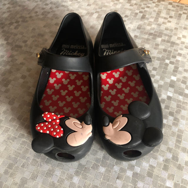 melissa(メリッサ)のDisney mini Melissa ミッキーミニー　14cm キッズ/ベビー/マタニティのベビー靴/シューズ(~14cm)(サンダル)の商品写真