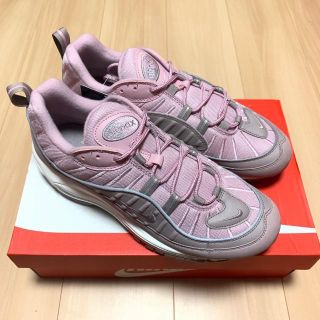 ナイキ(NIKE)の27.5cm NIKE AIR MAX98 マックス 98 ピンク(スニーカー)