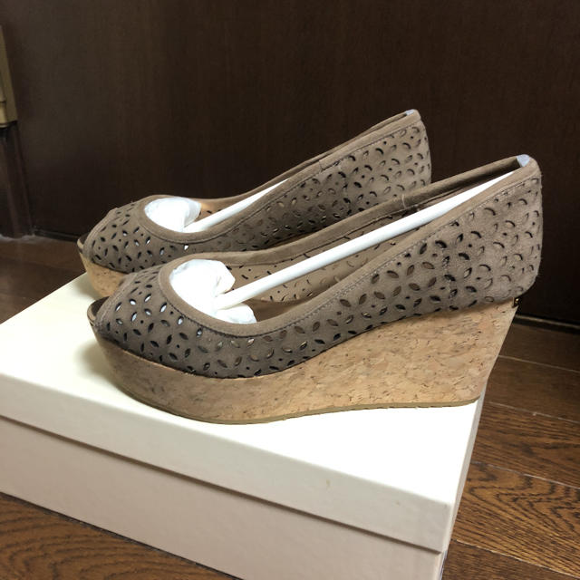 JIMMY CHOO(ジミーチュウ)のジミーチュウ  パンプス  厚底 ウェッジ  36 レディースの靴/シューズ(ハイヒール/パンプス)の商品写真