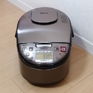 ヒタチ(日立)の炊飯器圧力IH5.5合　日立　rg-wg10　中古2016年購入(炊飯器)