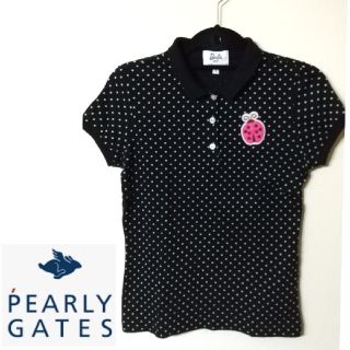 パーリーゲイツ(PEARLY GATES)の【特価】バービーゴルフ✕PEARLYGATESのコラボ⭐️ドットポロ⭐️(ポロシャツ)