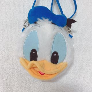 ディズニー(Disney)のディズニーランド　パスケース　ドナルド　美品(キャラクターグッズ)