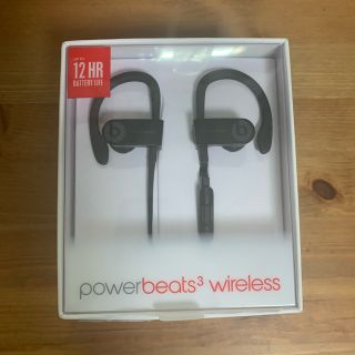 ビーツバイドクタードレ(Beats by Dr Dre)の【週末値引きしました】powerbeats3 wireless(ヘッドフォン/イヤフォン)