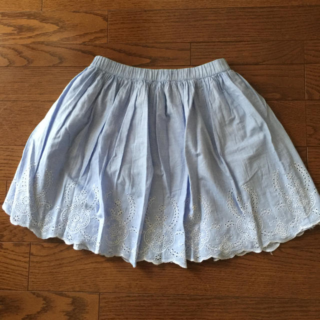 GAP Kids(ギャップキッズ)のGAP ギャザーミニスカート XL(12) キッズ/ベビー/マタニティのキッズ服女の子用(90cm~)(スカート)の商品写真