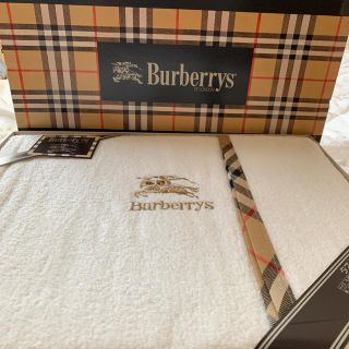 バーバリー(BURBERRY)のバーバリー タオルシーツ  未使用品(シーツ/カバー)