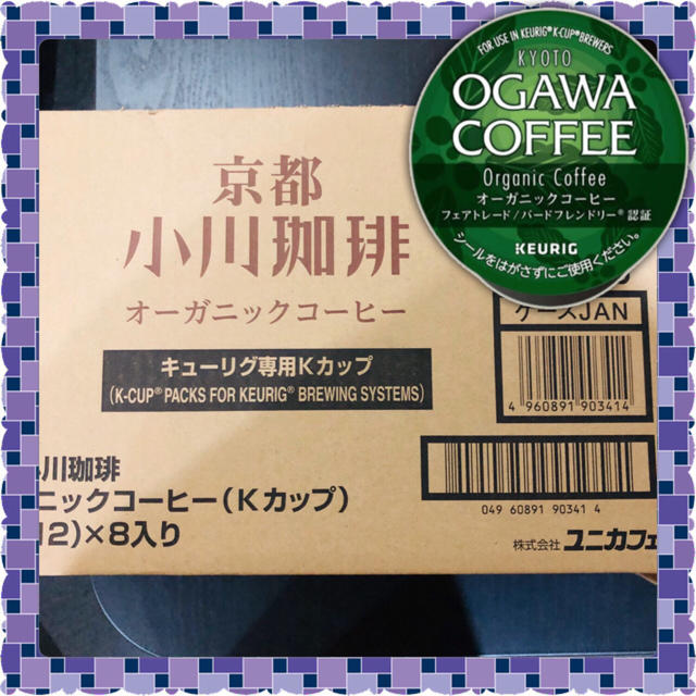 小川珈琲(オガワコーヒー)のキューリグ　K-cup カプセル　小川珈琲　1箱12カップ入 食品/飲料/酒の飲料(コーヒー)の商品写真