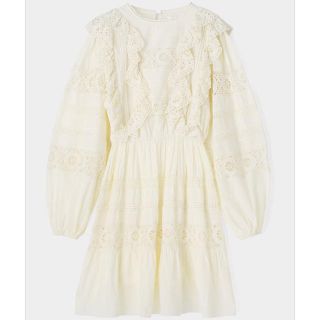 マウジー(moussy)のmoussy RUFFLE ミニドレス(ひざ丈ワンピース)