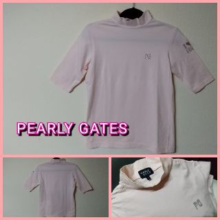 パーリーゲイツ(PEARLY GATES)のまっちゃん様専用⭐️カットソー(薄ピンク+白)⭐️(ウエア)