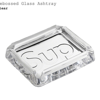 シュプリーム(Supreme)のシュプリーム 灰皿 Debossed Glass Ashtray(灰皿)