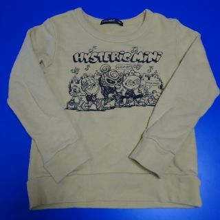 ヒステリックミニ(HYSTERIC MINI)のt.e.r様専用　ヒステリックミニ ①薄黄色地②カーキ色トレーナー 110cm(Tシャツ/カットソー)