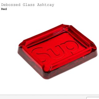 シュプリーム(Supreme)のDebossed Glass Ashtray supreme 灰皿(灰皿)