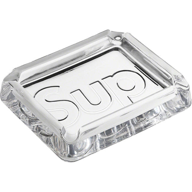 Supreme(シュプリーム)のsupreme Debossed Glass Ashtray Clear 灰皿 インテリア/住まい/日用品のインテリア小物(灰皿)の商品写真