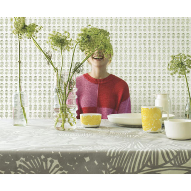 Marimekko マリメッコ 壁紙 ピックルース 53cm モスグリーンの通販 By Art Mahina マリメッコならラクマ