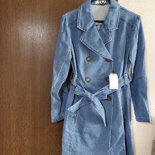 セシルマクビー(CECIL McBEE)のCECIL McBEEデニムコート新品です。お値下げ(ピーコート)