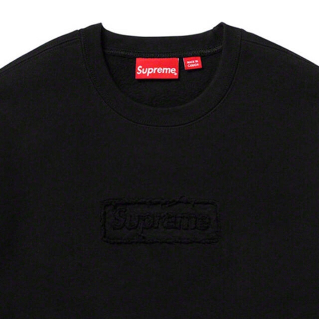 Supreme(シュプリーム)のSupreme  Cutout  Box Logo Crewneck M メンズのトップス(スウェット)の商品写真