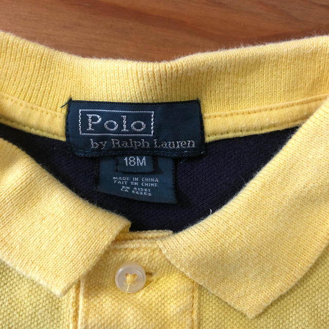 POLO RALPH LAUREN(ポロラルフローレン)のラルフローレン　ポロシャツ　18m キッズ/ベビー/マタニティのベビー服(~85cm)(Ｔシャツ)の商品写真