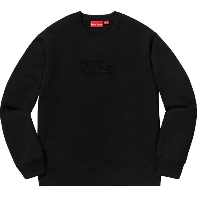 Cutout Logo Crewneck box logo supreme M