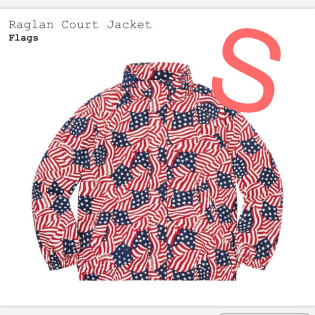 Supreme raglan court  flags