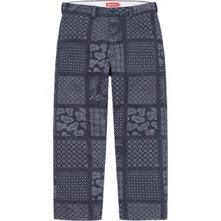 シュプリーム(Supreme)のSupreme Paisley Grid Chino Pant 32(チノパン)